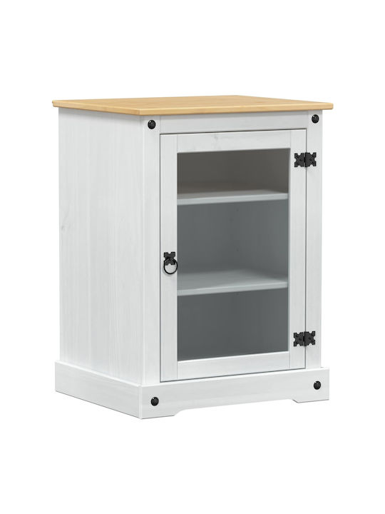 Solid Wood Storage Cabinet L60xW50xH82cm