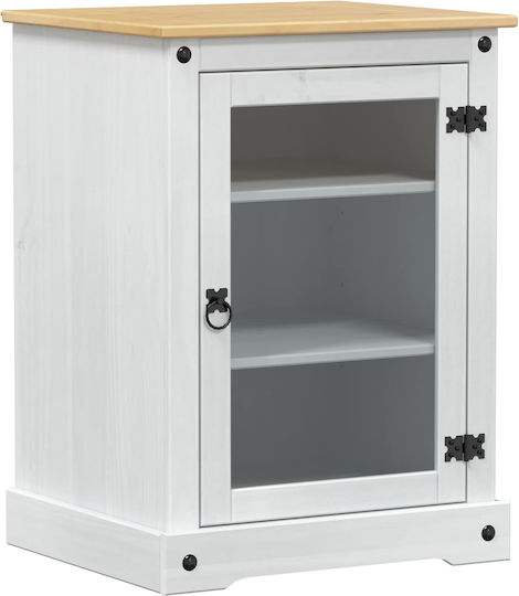 vidaXL Kleine Aufbewahrungsmöbel aus Massivholz L60xB50xH82cm