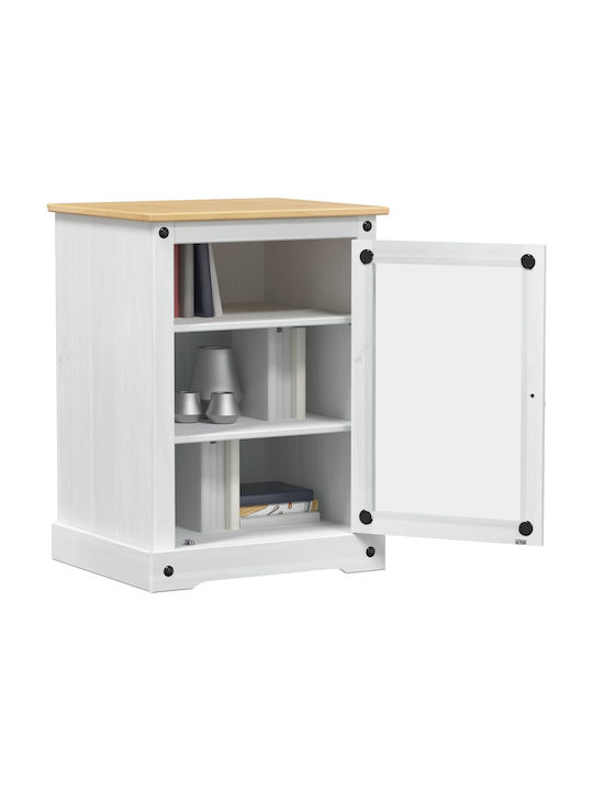 Solid Wood Storage Cabinet L60xW50xH82cm