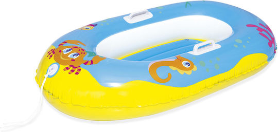 Bestway Kids Inflatable Boat Blue 137x89cm