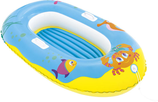 Bestway Kids Inflatable Boat Blue 137x89cm
