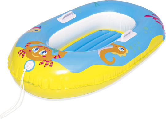 Bestway Kids Inflatable Boat Blue 137x89cm