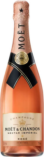 N.i.r Moet Șampanie Rosé Nectar Demi Sec 750ml