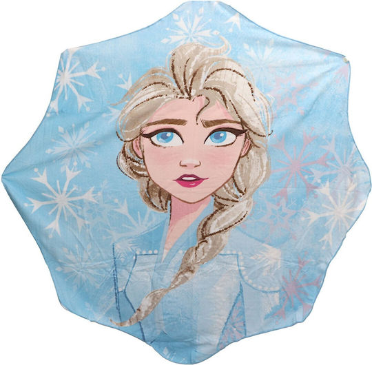 Cerda Disney Official II Kids Beach Towel Light Blue Frozen 130x130cm