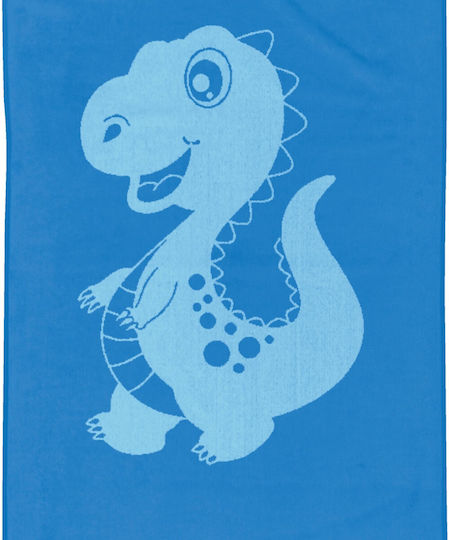 Greenwich Polo Club Kids Beach Towel Blue 140x70cm