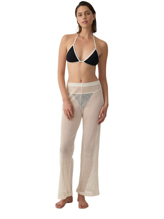 Minerva Women's Beach Pants in Beige Colour