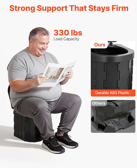Vevor Camping Tent Pop Up Toilet