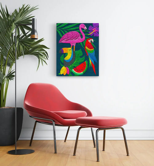 Splat Planet Colouring Set Wooden 40x30cm