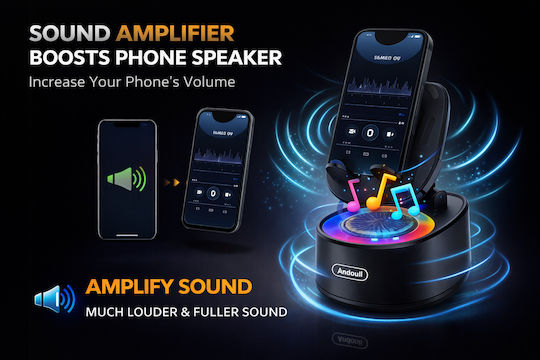 Andowl Ηχείο Bluetooth Μαύρο ZJ-16