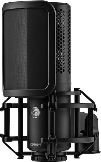 Shure KSM44MP Σετ Πυκνωτικό Μικρόφωνο Shock Mounted για Φωνητικά