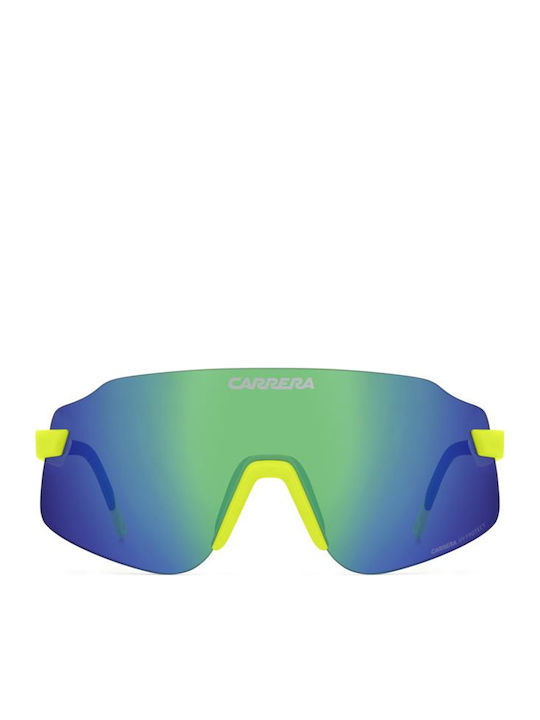 Carrera Unisex Sunglasses with Yellow Frame and Grey Lens 16/S 2V7