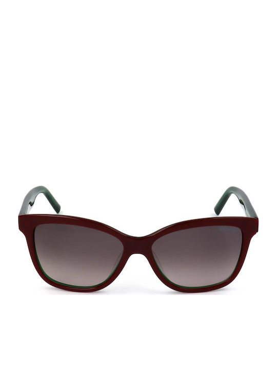 Zadig & Voltaire Sonnenbrillen Burgundisch mit Kunststoff Gestell