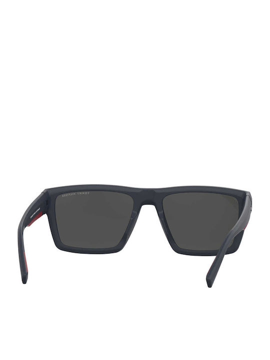 Tommy Hilfiger Unisex Γυαλιά Ηλίου με Μπλε Κοκκάλινο Σκελετό και Μπλε Φακό TH2324/S PJP/KU
