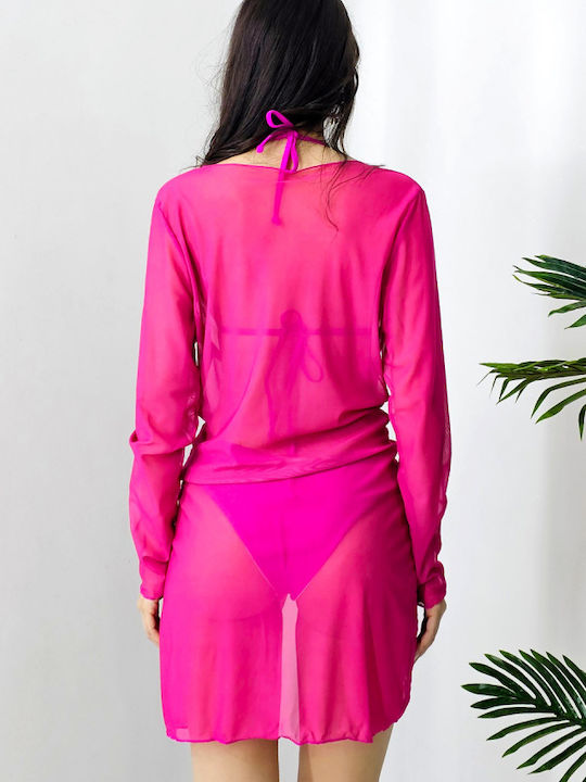 Set Bikini 3 Τεμαχίων Τριγωνάκι & Brazil Fuchsia