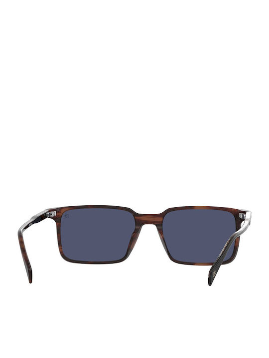 David Beckham Unisex Γυαλιά Ηλίου με Καφέ Κοκκάλινο Σκελετό DB 1220/S EX4/KU