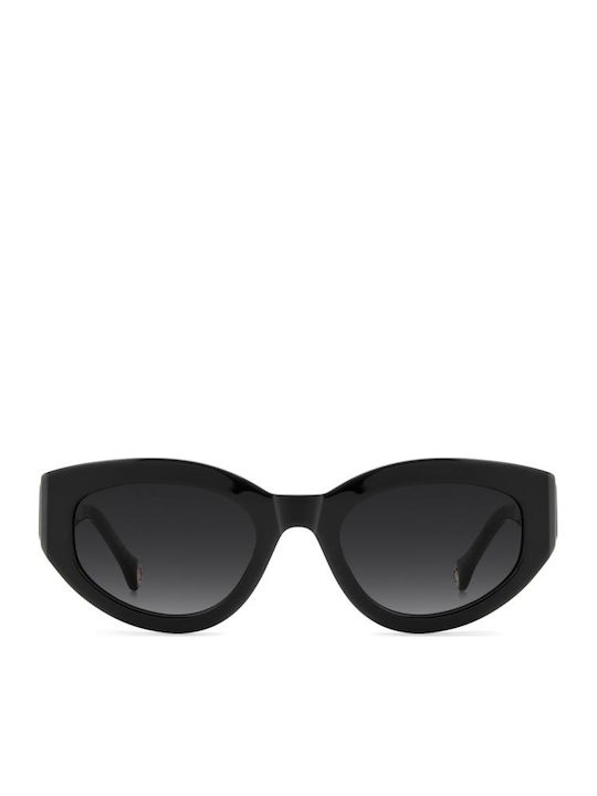 Carolina Herrera Unisex Sunglasses with Black Frame and Grey Gradient Lenses
