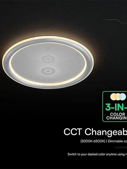 V-TAC Παραλληλόγραμμο LED Panel 50W 55x7εκ.