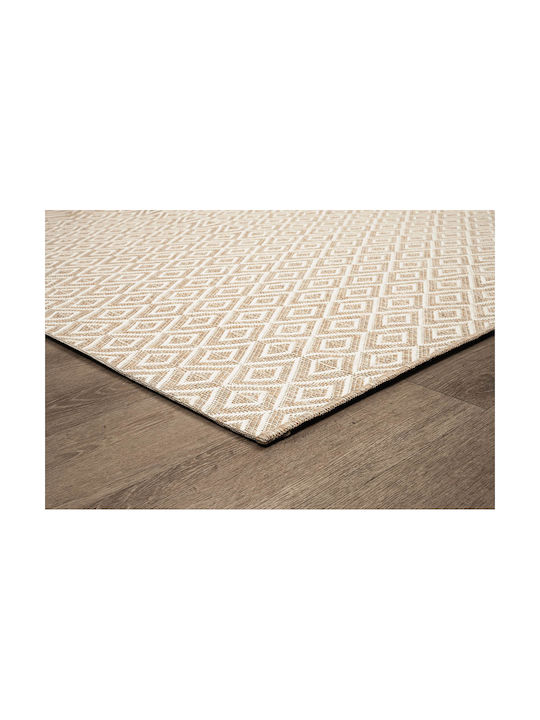 Newplan Canvas Living Room Rug Outdoor Rectangular Wicker 1066d 133x190cm