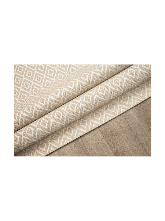 Newplan Canvas Living Room Rug Outdoor Rectangular Wicker 1066d 133x190cm