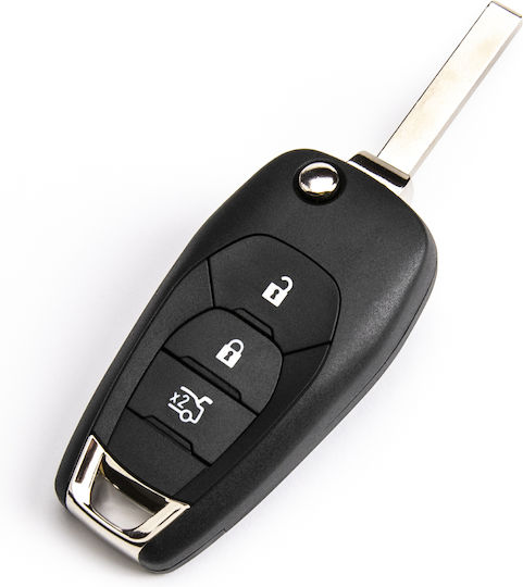 Телеремонт Ключ За Автомобил Електронен Chevrolet Aveo Cruze 434 Mhz Hu100