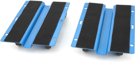 Set Cărucioare de Transport pentru Uz General 2x250kg 250x200mm Hbm
