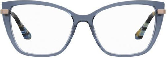Pierre Cardin Weiblich Brillenrahmen Katzenauge Blau P.C. 8546 PJP