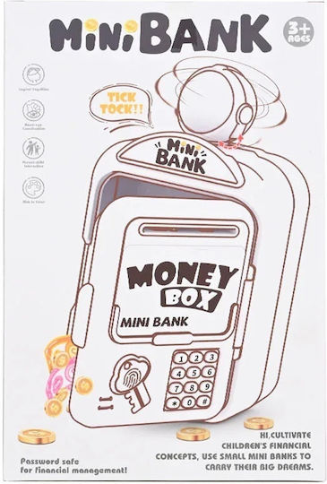 Seif Pușculiță Jucărie Pentru Copii Atm Rață Sunete Lumini Eliberare Automată Bancnote