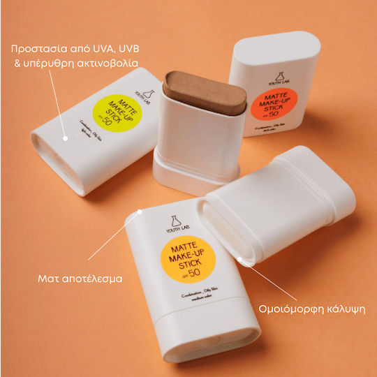 Youth Lab. Foundation Stift SPF50 Dunkel 20g