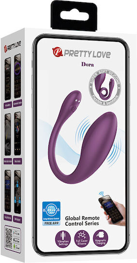 Dora Mini Vibrator for Couples with Remote Control 10.2cm