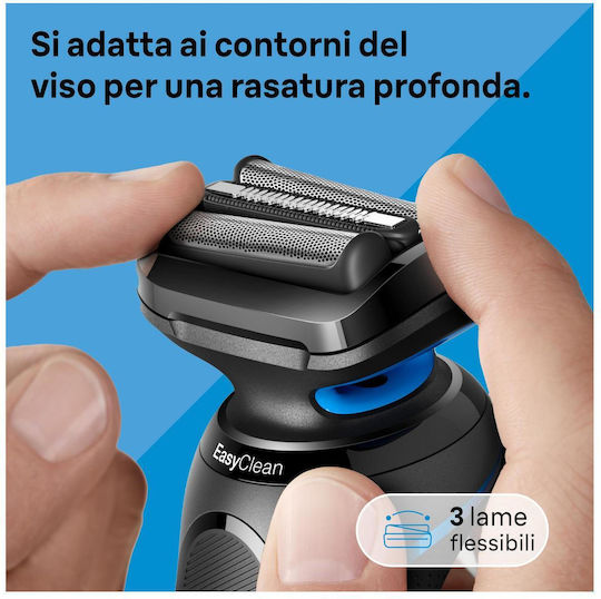 Braun Foil Ξυριστική Μηχανή Προσώπου Επαναφορτιζόμενη