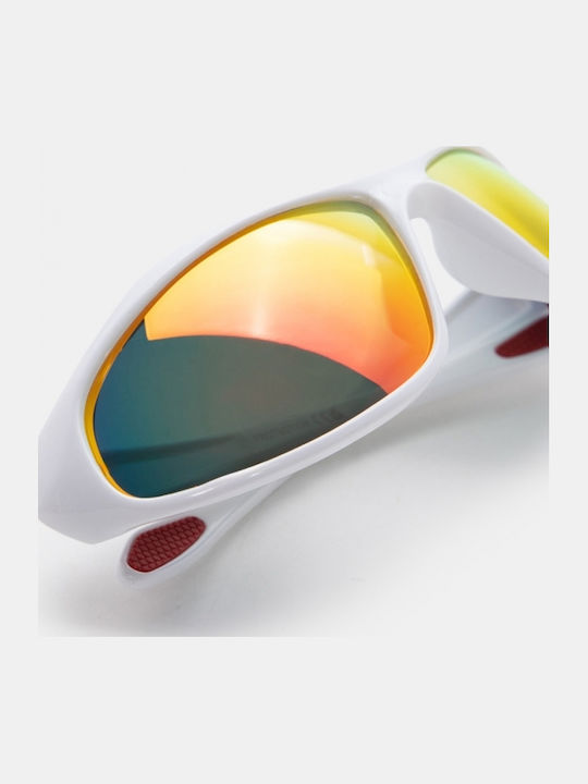 Luigi White Sunglasses With Frame Luigi White Sunglasses With Frame
