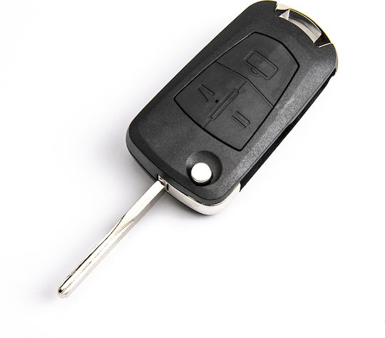 Калъф за Ключ за Автомобил Opel Omega Signum Frontera Zafira Hu100 3 Бутона