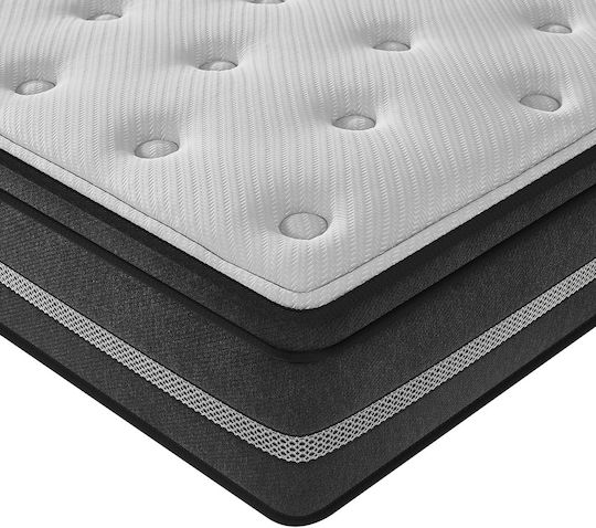 Beauty Home Saltea Single Anatomică Latex / Spumă De Memorie Cu Arcuri Încapsulate