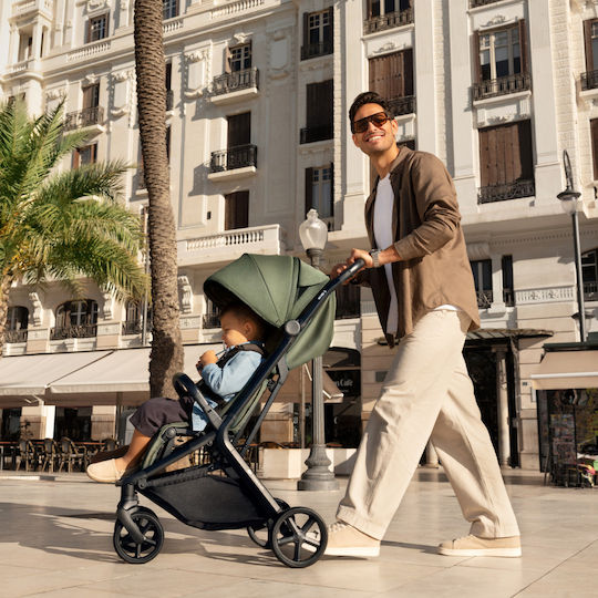 Kinderkraft Nubi 3 Καρότσι Μωρού Kατάλληλο για Nεογέννητο Sand Beige 8.7kg