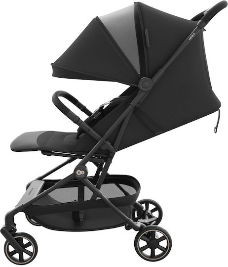 Kinderkraft Nebo Pushchair Suitable for Newborn Midnight Black