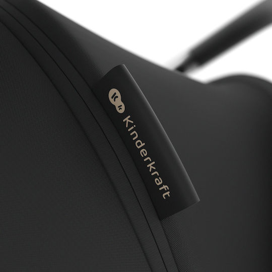 Kinderkraft Nebo Pushchair Suitable for Newborn Midnight Black