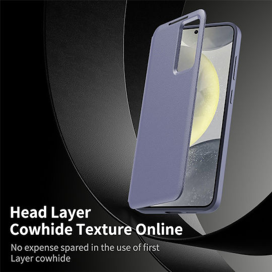 Techsuit Smartview Series Book Lila Für Galaxy A37