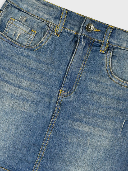 Kids Skirt Denim Blue