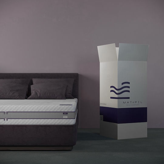 Mat&Pil Mat2flip King Size Ορθοπεδικό Στρώμα Memory Foam / Foam 200x200cm