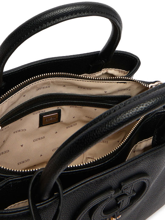 Damen Satchel Tasche Schwarz