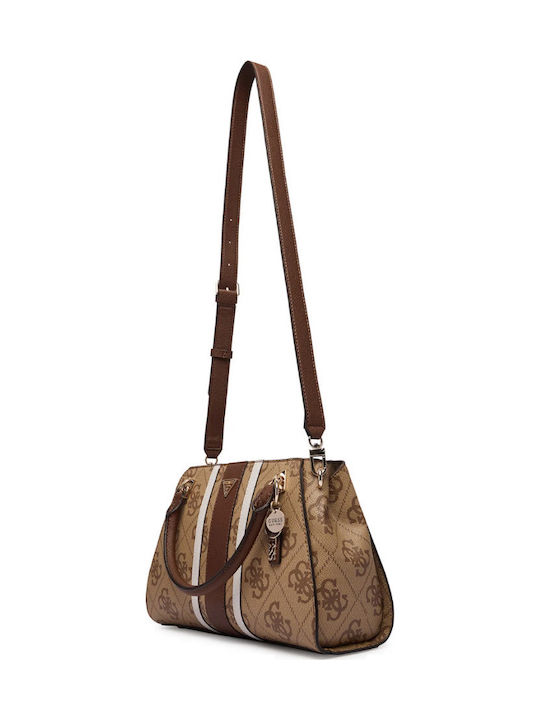 Noelle II Knitted Women's Satchel Bag Brown