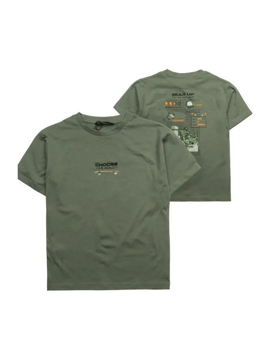 Kids' Shirt Short Sleeve Green