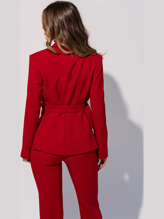 Hermosa Izabela Damen Blazer Rot