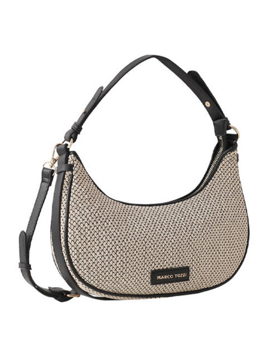 Damen-Hobo-Tasche Schwarz
