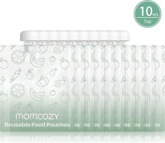 Momcozy Accesorii Pentru Masă Transparente Din Plastic 10 Bucăți