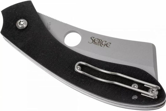 Spyderco Нож Черен в Калъф
