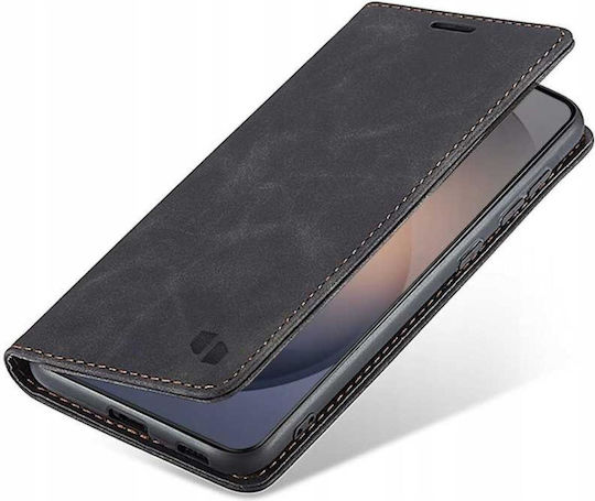 Spacecase Leather and Silicone Wallet Black for Galaxy S26+