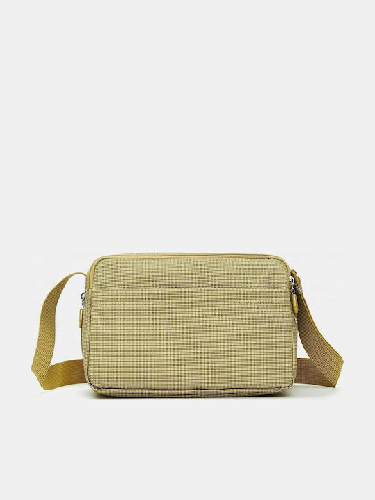 Fabric Women's Shoulder Bag Green
