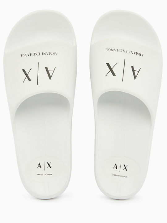 Men's White Slides XM002744AF23456 M0028