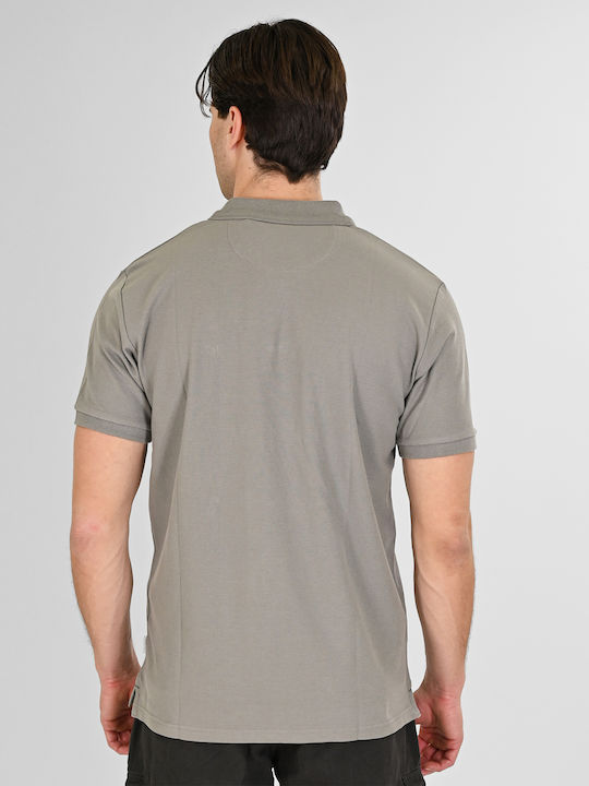 Polo Short Sleeve Blouse Lt-Grey